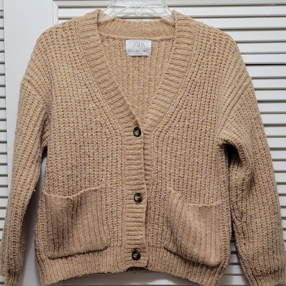 Zara Women's Chunky Caramel Sweater